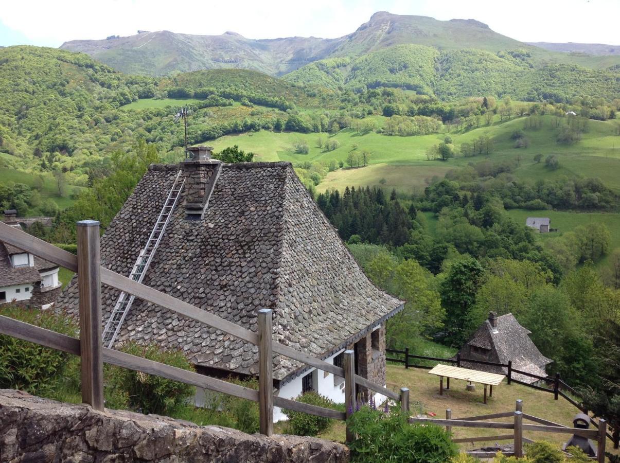 Chalet Avec Vue Panoramique Sur Le Plomb Du Cantal Villa Saint-Jacques-des-Blats Exterior photo